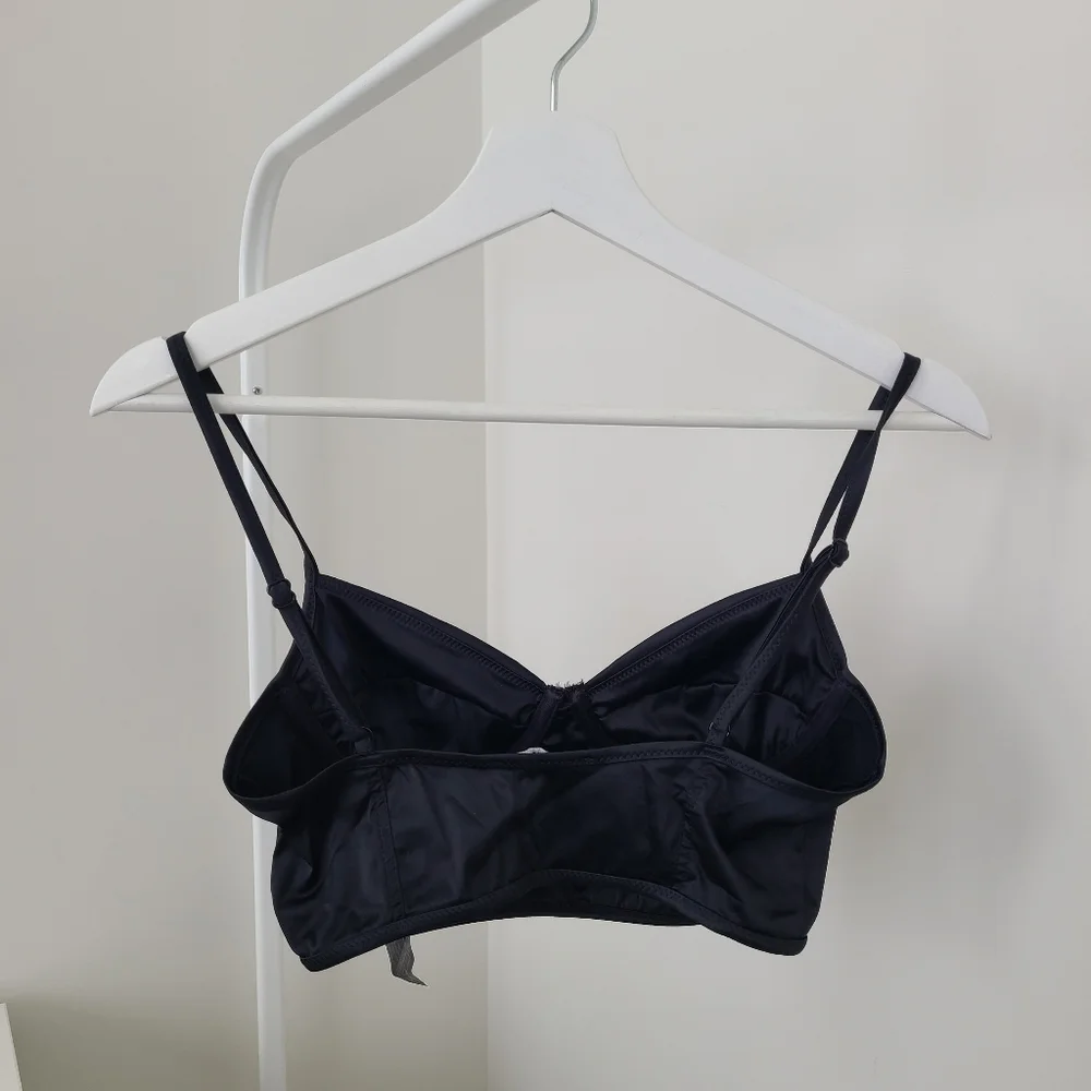 ZARA Satin Effect Bralette - Picture 5 of 5